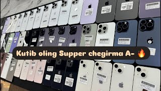 11102024 yil iPhone 11 dan boshlab 15Pro Max gacha iPhone va Samsung narxlari Super chegirmada 💣🤝 [upl. by Aimekahs]