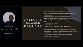 Evidencia 13 Video explicativo  Redacción publicitaria [upl. by Yelhsa]