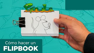 Como hacer un FLIPBOOK  Tutorial de animación hoja por hoja [upl. by Anitnatsnok326]