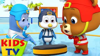 Ishockey  Barnens animerade filmer  Tecknad barn  Kids TV Svenska  Rolig video [upl. by Aikim]