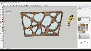 Modeling with Voronoi Patterns in SketchUp [upl. by Crescint873]