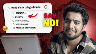 Top 10 Private Engineering Colleges in India  Ritik Meghwani [upl. by Akinor]