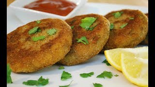 Spicy Tuna Fish Cutlets Recipe [upl. by Arinay136]