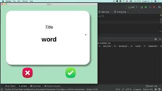 Solution amp Walkthrough for Creating New Flash Cards  The Complete Python Pro Bootcamp for 2022 [upl. by Boynton38]