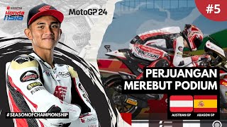 USAHA MEREBUT PODIUM SOC  MOTOGP24  EPS 5 [upl. by Airogerg]