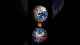 Earth vs Nebula shortvideo earth nebula [upl. by Ayrb]