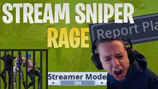 Fortnite Compilation  Dellor Rage  Stream Sniper Rage [upl. by Atram]