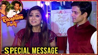 Drashti Dhami And Neeraj Khemka Special Message For Rubina Dilaik And Abhinav Shukla Wedding Life [upl. by Airotnahs]