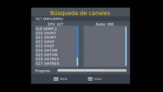 Configuracion Inicial Y Escaneo De Señales Decodificador DTV Steren [upl. by Darrey]