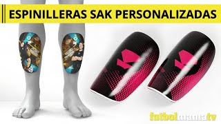 Espinilleras SAK personalizadas [upl. by Drahser]