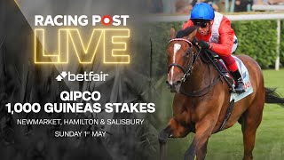 Qipco 1000 Guineas Stakes  Newmarket Hamilton amp Salisbury  Racing Post Live [upl. by Erhart647]