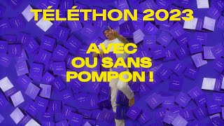 Bouge adopte le bonnet du TÉLÉTHON avec ou sans pompon [upl. by Kanter]