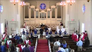 Praise God from Whom All Blessings Flow with Handbells  Fairlington UMC  Joyful Ringers [upl. by Aigneis844]