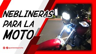 NEBLINERAS o Faros Auxiliares para la MOTO  Qué debo tomar en cuenta [upl. by Yahs]