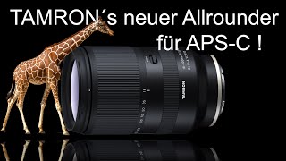 TAMRON 18300 F35  F63 👉 Objektiv mit viel Zoom für Sony APSC  Test [upl. by Eneleahs]