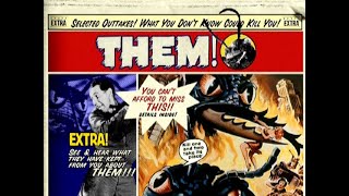 quotTHEMquot 1954 SF Film  Extra 2  Warning to nation Giant Bugs on the Loose [upl. by Tooley]