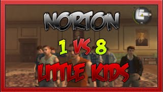 BULLY DUELO  Norton Williams Boss Health VS Little Kids [upl. by Hagep]