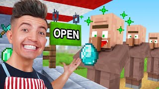 I OPENED a SHOP in Minecraft… [upl. by Rediah]