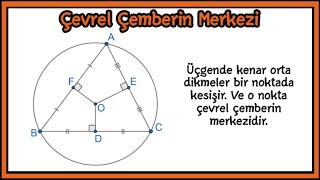 ÇEVREL ÇEMBERİN MERKEZİ İSPATI [upl. by Yulma]