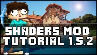 Minecraft 152 Shaders Mod Installation Tutorial [upl. by Irrek]