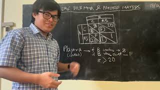 Prisoners dilemma Payoff Matrix and Nash Equilibrium II [upl. by Ulund]