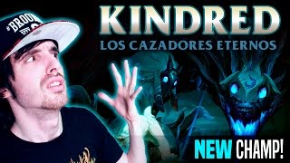 ¡NUEVO CAMPEÓN KINDRED Y SU R ROTA  EL CORDERO Y EL LOBO Reacción [upl. by Buine332]