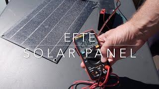 JingYang 20W EFTE solar panel [upl. by Burchett992]