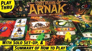 Lost Ruins of Arnak The Missing Expedition Playthrough 1 [upl. by Healey105]