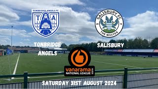 MORE 3 POINTS ON THE BOARD  Tonbridge Angels 10 Salisbury 31082024 [upl. by Abelard]