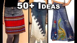 50 Genius Ways to Upcycle Your Jeans for a New Wardrobe [upl. by Helse455]