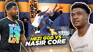 The Hezi God vs Nasir Core 1v1 The Clash of BIG GUARDS [upl. by Rovner]