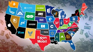 The RICHEST Company in Each State [upl. by Sophia]