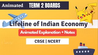 Lifelines of National Economy  Class 10 Geography Chapter 7Full Chapter [upl. by Anselmi]