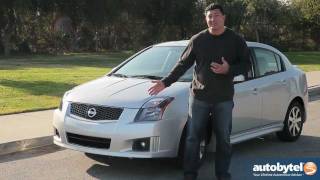 2012 Nissan Sentra Test Drive amp Car Review [upl. by Enyamert961]