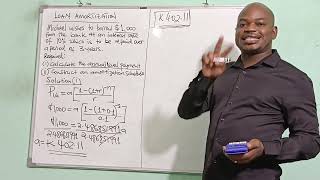 Loan Amortization computations Financial Management [upl. by Ynaffat]