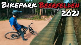 Bikepark BEERFELDEN 2021  4K  Trail Büffel [upl. by Lecroy922]