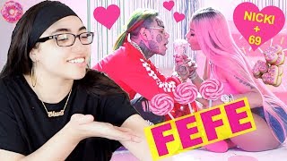 MY MOM REACTS TO 6ix9ine Nicki Minaj Murda Beatz  “FEFE” Official Music Video REACTION [upl. by Thorin524]