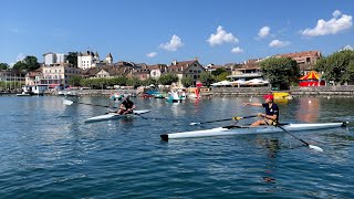 Festival des sports à Nyon  on teste le surfskiff [upl. by Otilrac]