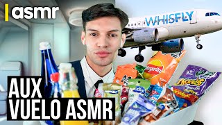 ASMR español roleplay auxiliar de vuelo [upl. by Choong365]