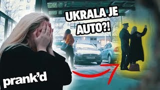 BIBI ANDY PRIVELA POLICIJA Ukrala je auto  Prankd  Epizoda 6 Sezona 1 [upl. by Lymn839]