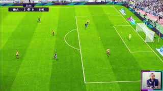 Barcelona vs Shakhtar Donetsk eFootball Pro Evolution Soccer 2021 [upl. by Pevzner]