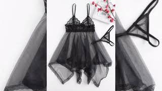 hot lace dresses🥵black dressesStylishWomenSelection [upl. by Spindell]