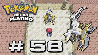 Guía Pokémon Platino  58  Evento Arceus quot Capturando al Dios Pokémon ¡2 Veces jajajaquot [upl. by Formica750]