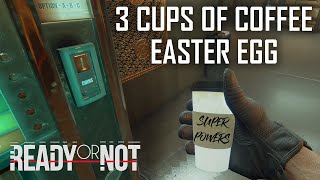 Ready or Not  Coffee EASTER EGG ☕ SUPER FAST AND FOCUSED shorts [upl. by Atiugal]