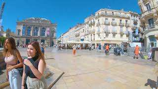 Montpellier France 🇫🇷 Walking Tour 4K January 9 2024 [upl. by Golding]