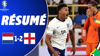 Pays Bas vs Angleterre  12  Résumé  Coupe dEurope 2024  angleterre vs pays bas [upl. by Yrred]