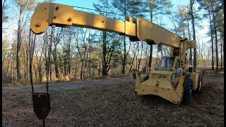 Working with a Pettibone crane [upl. by Redford822]