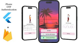 Phone numberOTP Authentication in Flutter with Firebase2024 [upl. by Attesor]