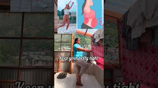 Reduce your belly fat with this exercise 🤗🔥🥵 fitness weightlosegoals dance [upl. by Niall]