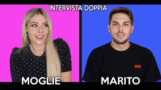 INTERVISTA DOPPIA MARITO E MOGLIE [upl. by Nosneh]